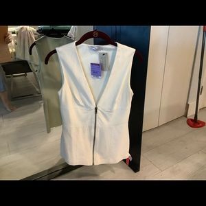 NWT Bailey 44 Avery sleeveless top Front suede fit